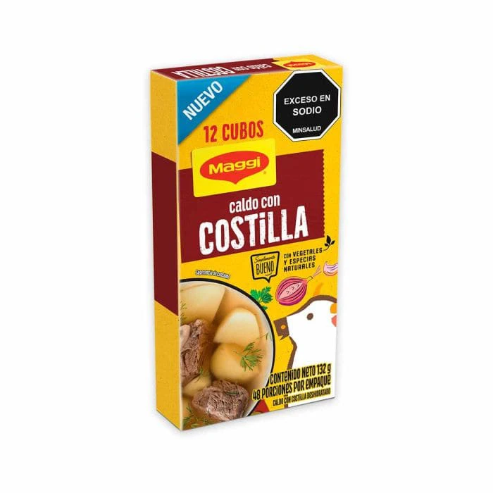 CALDO MAGGI CON COSTILLA 12