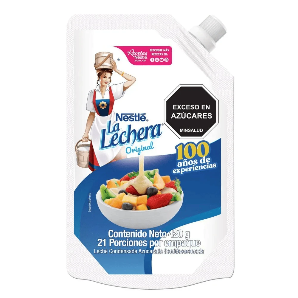 LECHE CONDENSADA LA LECHERA X 504 GR