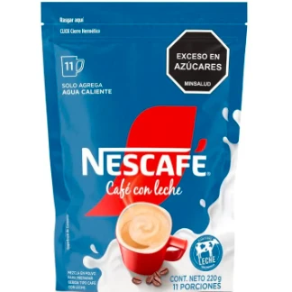 CAFE NESCAFE CON LECHE X 220 GR