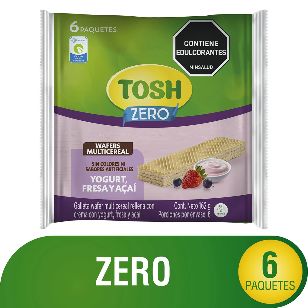 GALLETAS TOSH WAFER YOGURT FRE 162