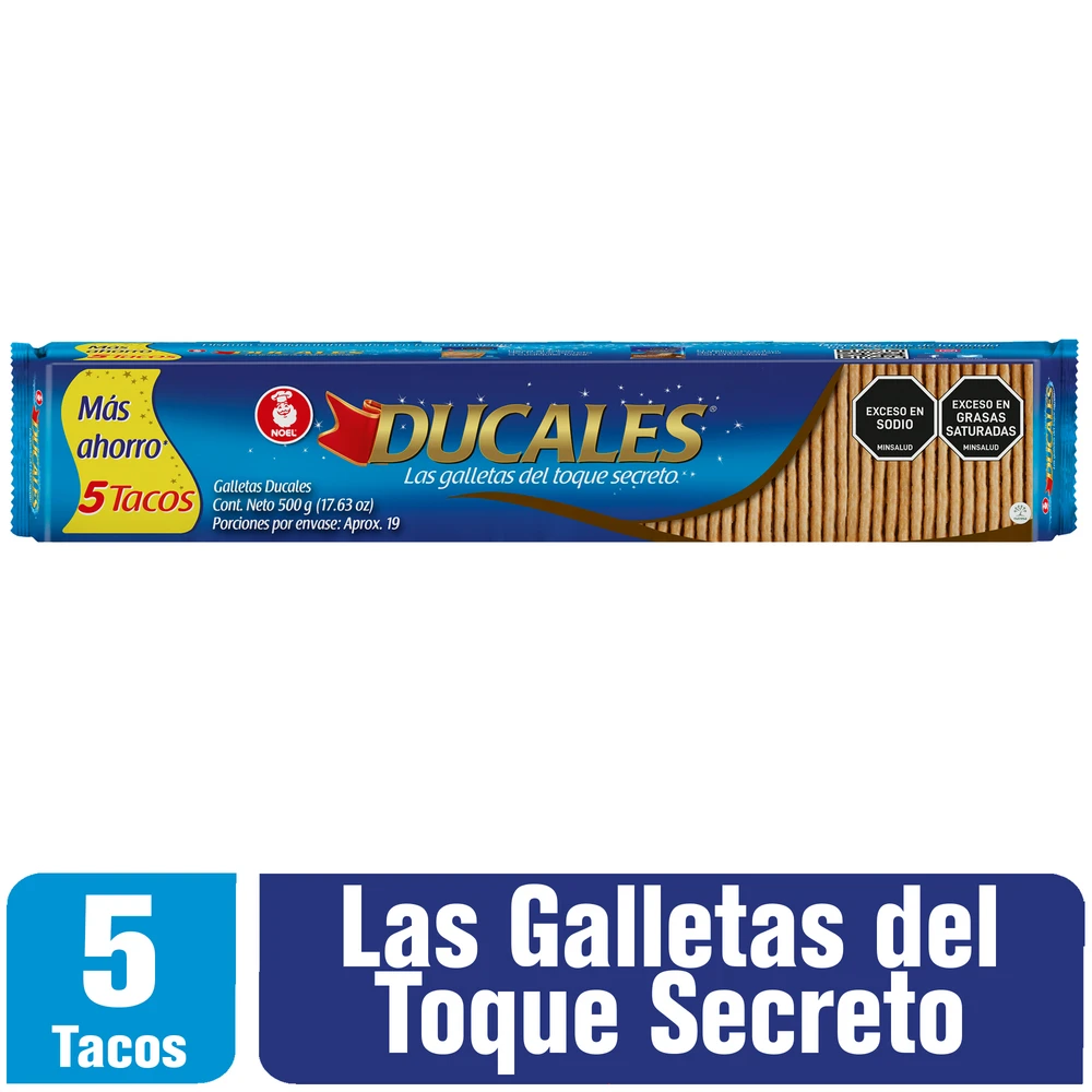 GALLETA DUCALES 5 TC X 500 GR
