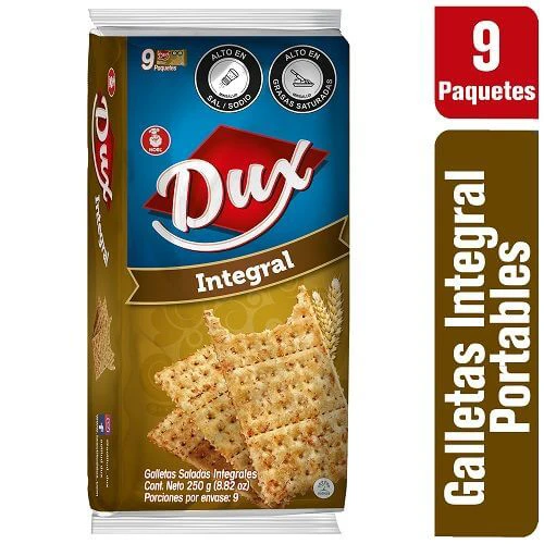 GALLETA DUX INTEGRAL 9 X 250 GR