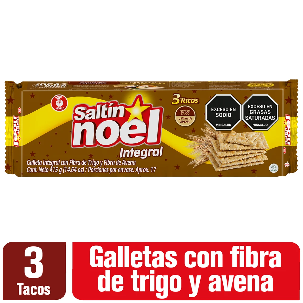 GALLETA SALTIN INTEGRAL 3 TC X 415 GR