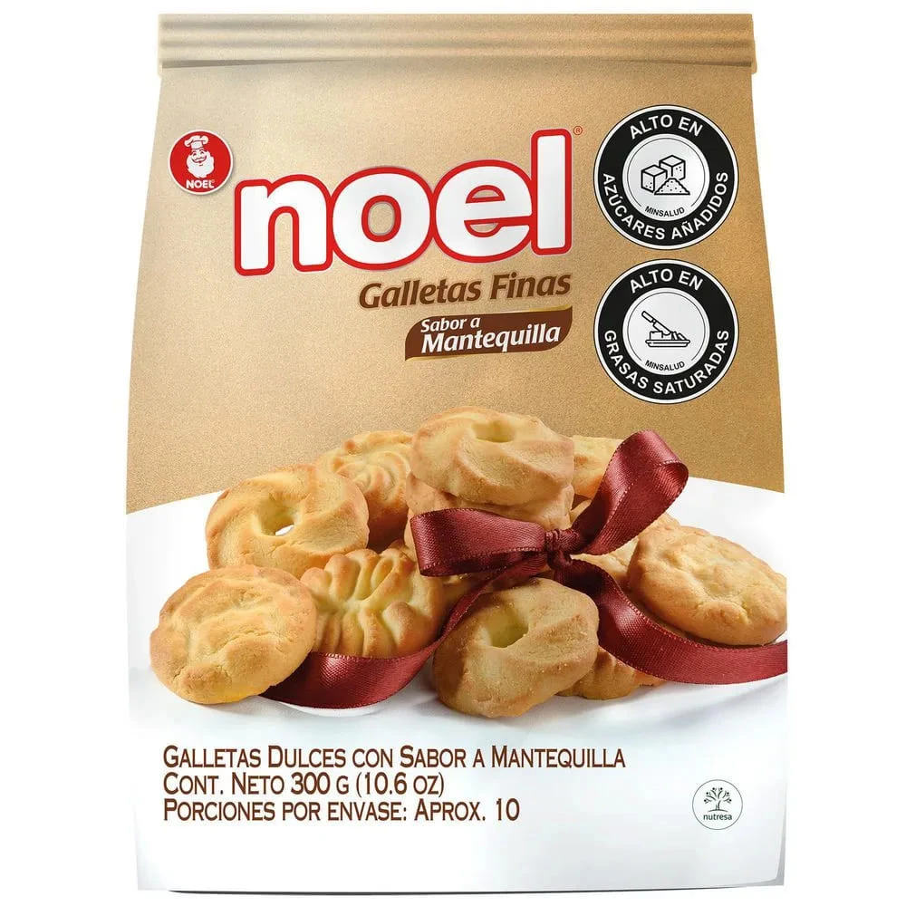 GALLETA NOEL MANTEQ BOL X 300 GR