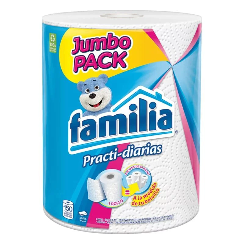 TOALLA COCINA FLIA PRACT DIARIA 150H