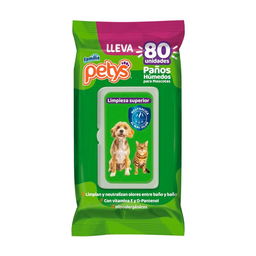 PAÑITOS PETYS MASCO RTO 80