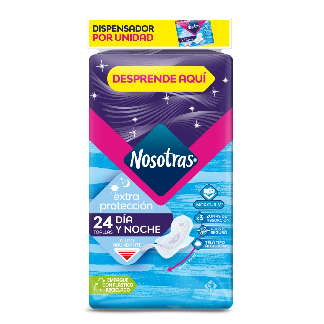 TOALLA NOSOTRAS EXTRAPROTECCION X 24 UNDS