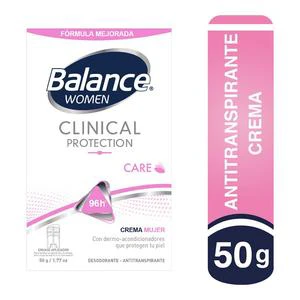 DESODORANTE BALANCE MUJER CLINICAL CARE X 50 GR