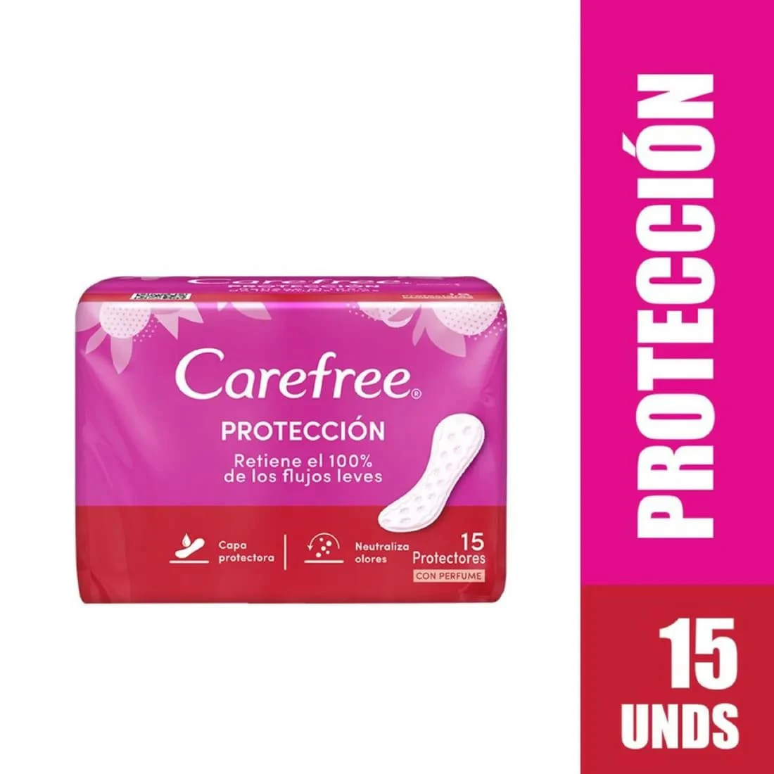 PROTEC CAREFREE T/DIAS X 15 UNDS