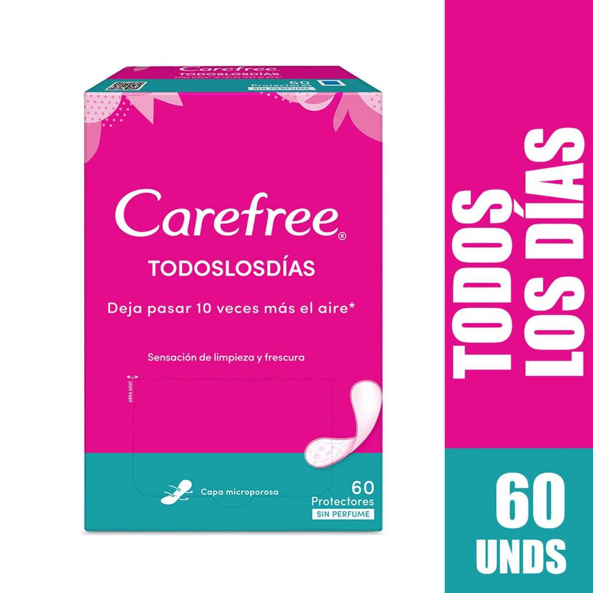 PROTEC CAREFREE T/DIAS X 60 UNDS