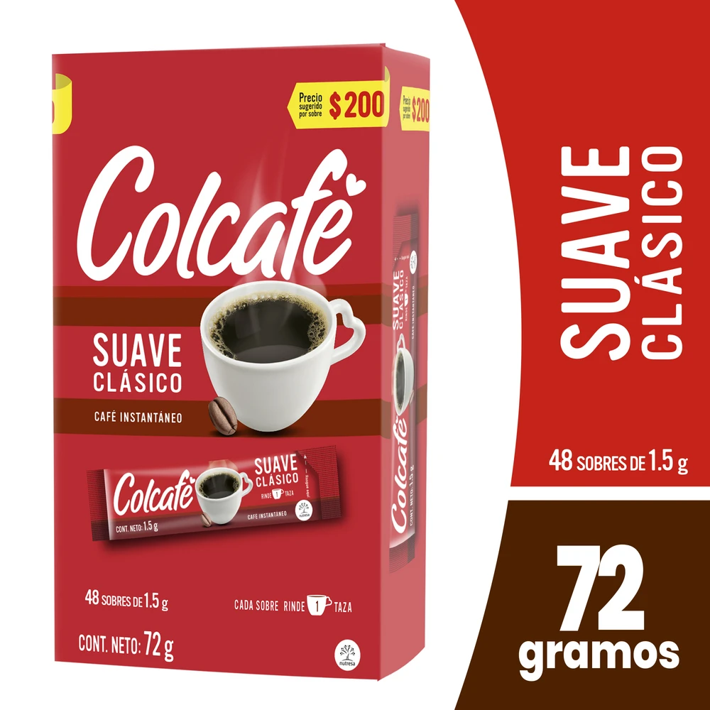 CAFE COLCAFE 48 SOBRES X 1.5 GR