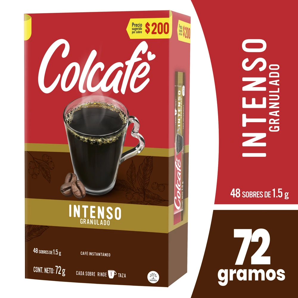 CAFE COLCAFE GRANU X 72 GR