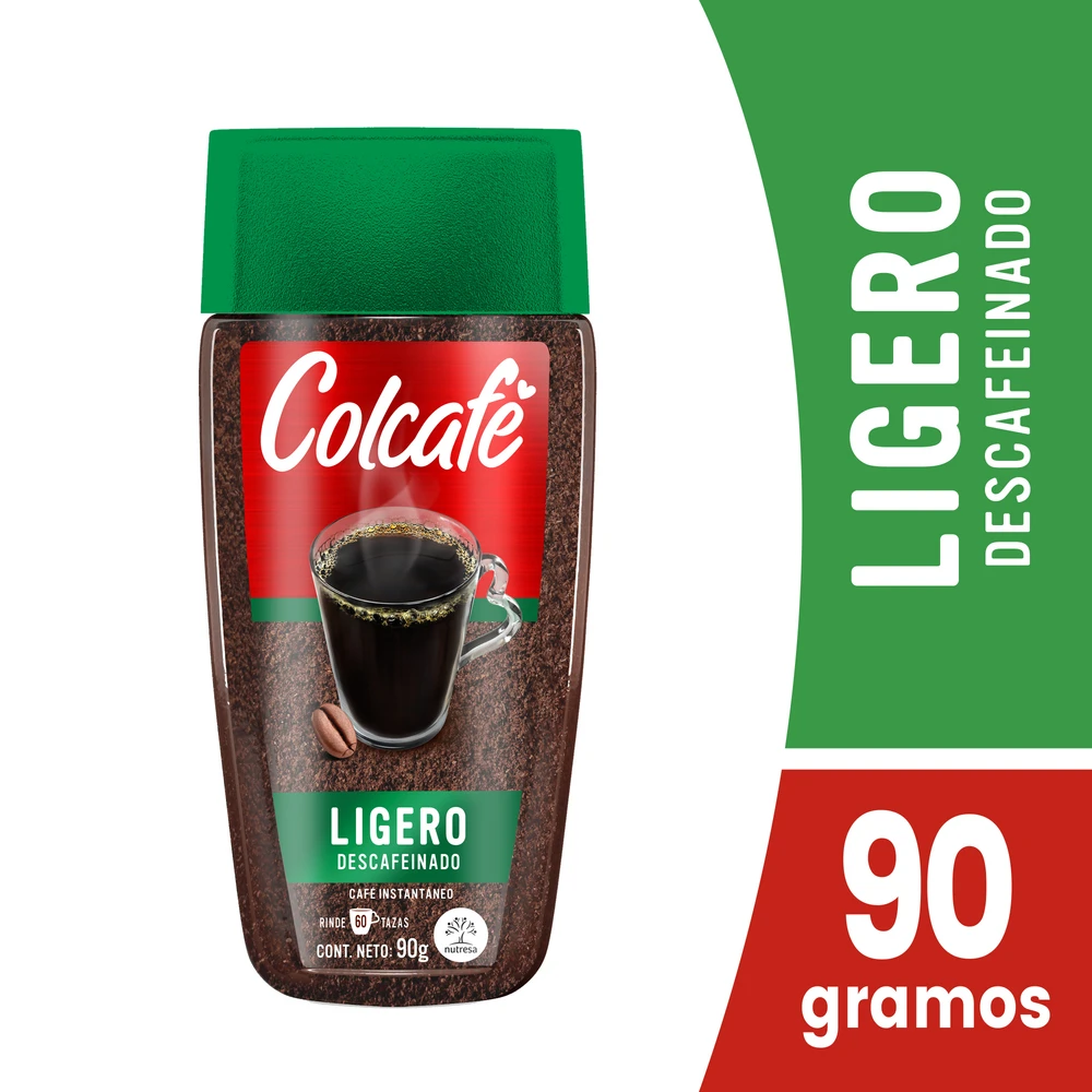 CAFE COLCAFE DESCAFEINADO X 90 GR