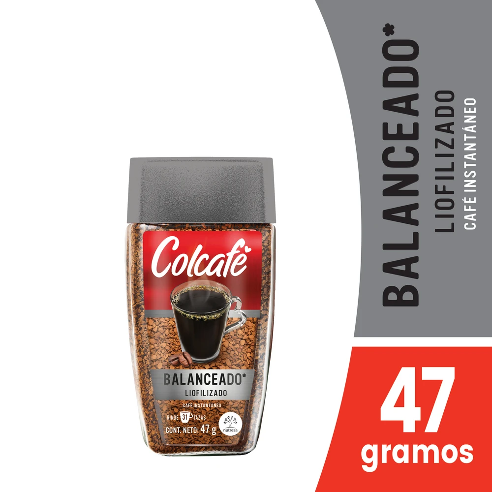 CAFE COLCAFE LIOFILIZADO X 47 GR