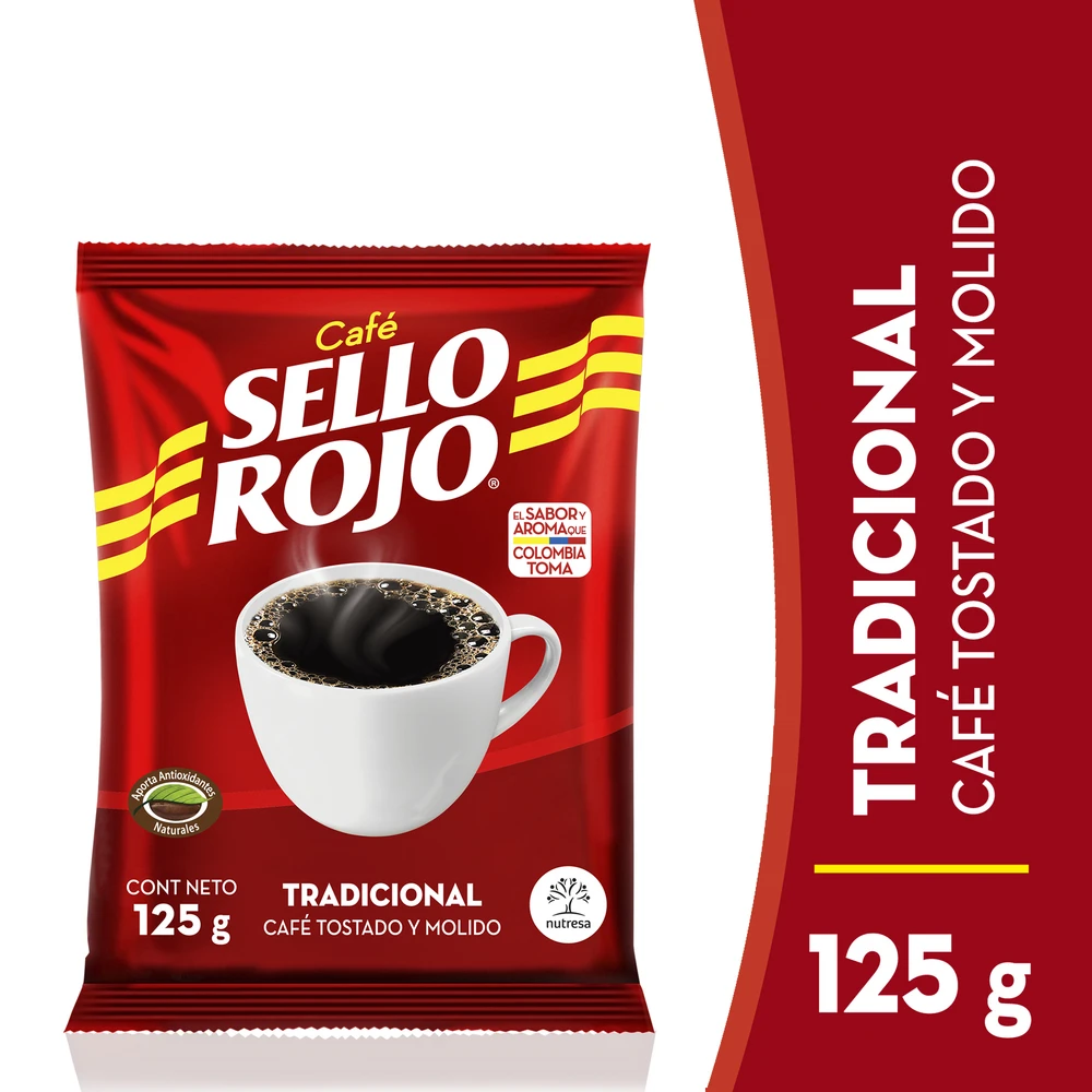 CAFE SELLO ROJO X 125 GR
