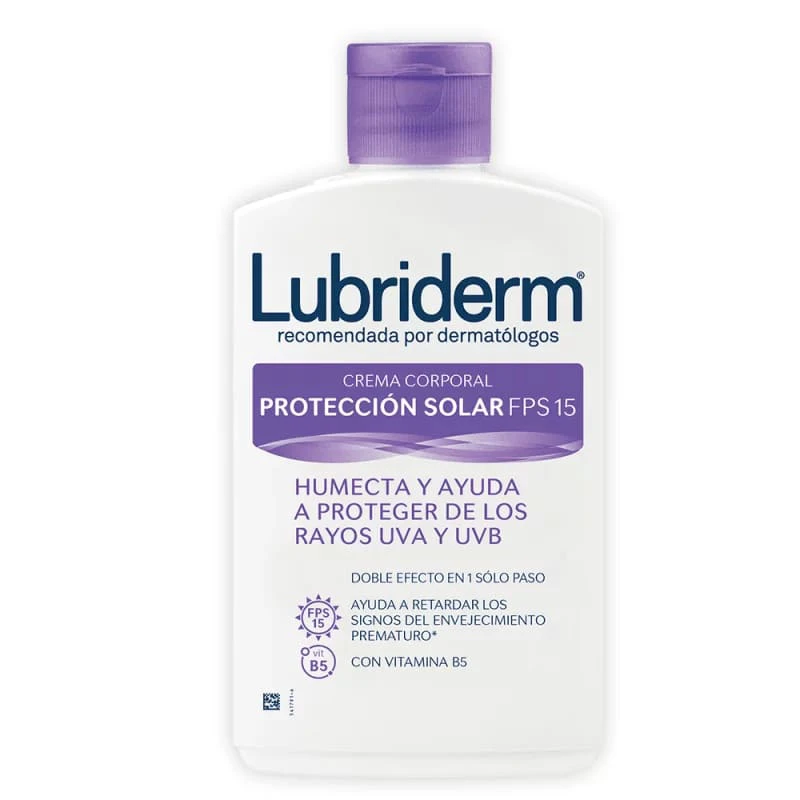 CREMA LUBRIDERM 400 UV-15ML X 400 UNDS