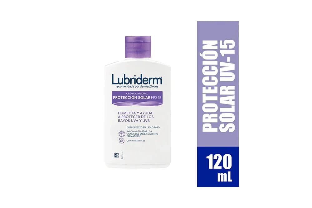 CREMA LUBRIDERM UV-15 X 120 ML
