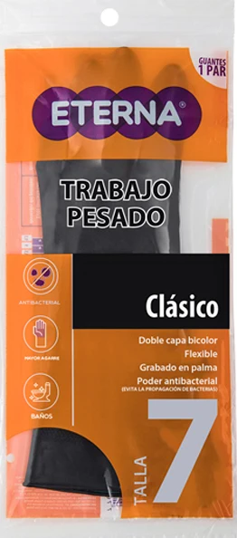 GUANTE ETERNA NEGRO N-7