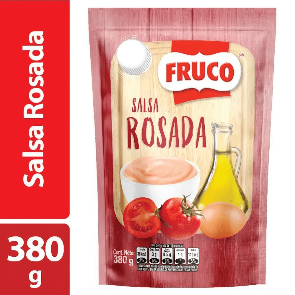 SALSA FRUCO ROSADA X 380 GR