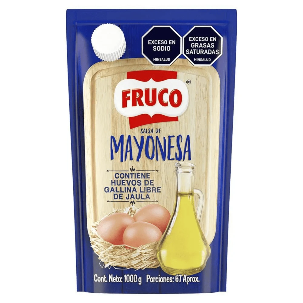 MAYONESA FRUCO PG 800 LLEVE 1000 GR