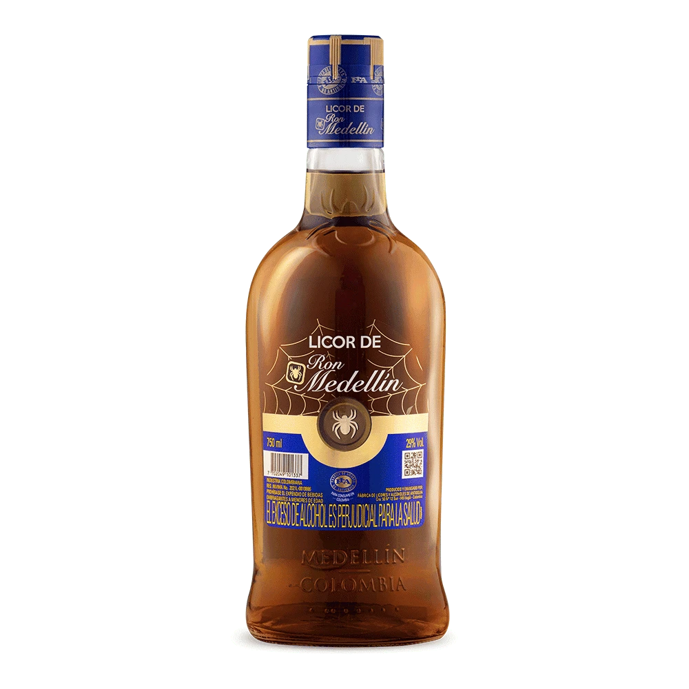 LICOR DE RON MEDELLIN X 750 ML