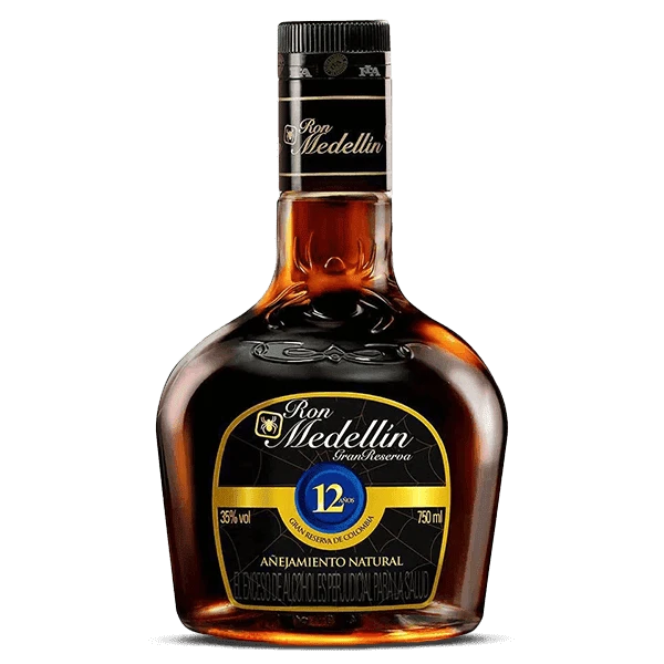 RON MEDELLIN 12 AÑOS BOTELLA X 750 ML