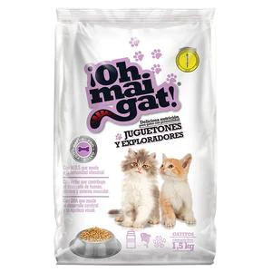 CUIDO OH MAI GAT JUGUETONES Y EXPLORADORES X 1.5 GR (MORADO)