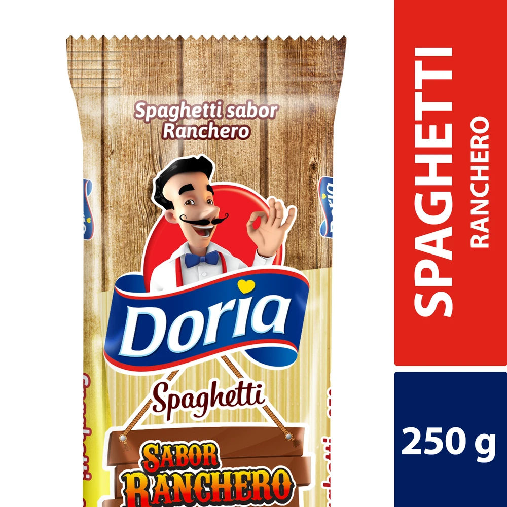 PASTAS DORIA SPAGUETTI RANCH/ X 250 GR