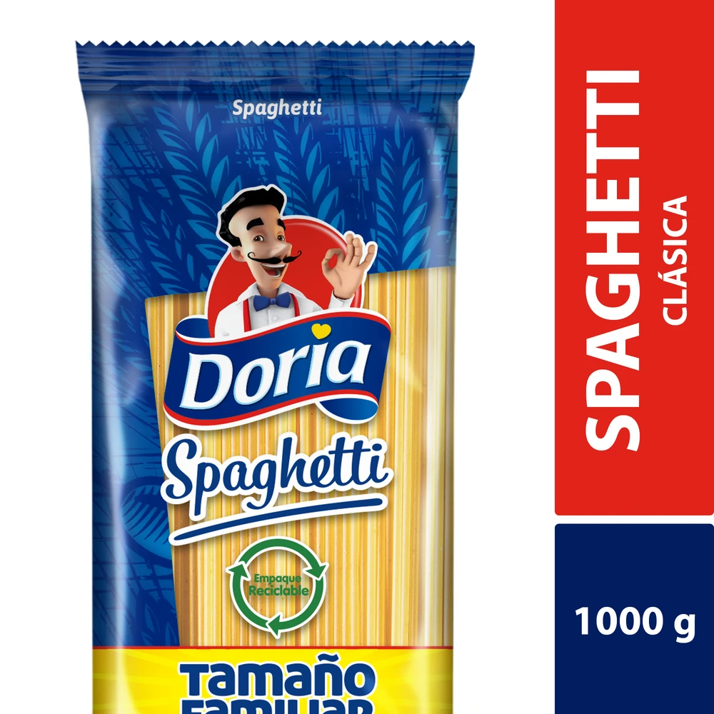 PASTAS DORIA SPAGUETIS X 1000 GR