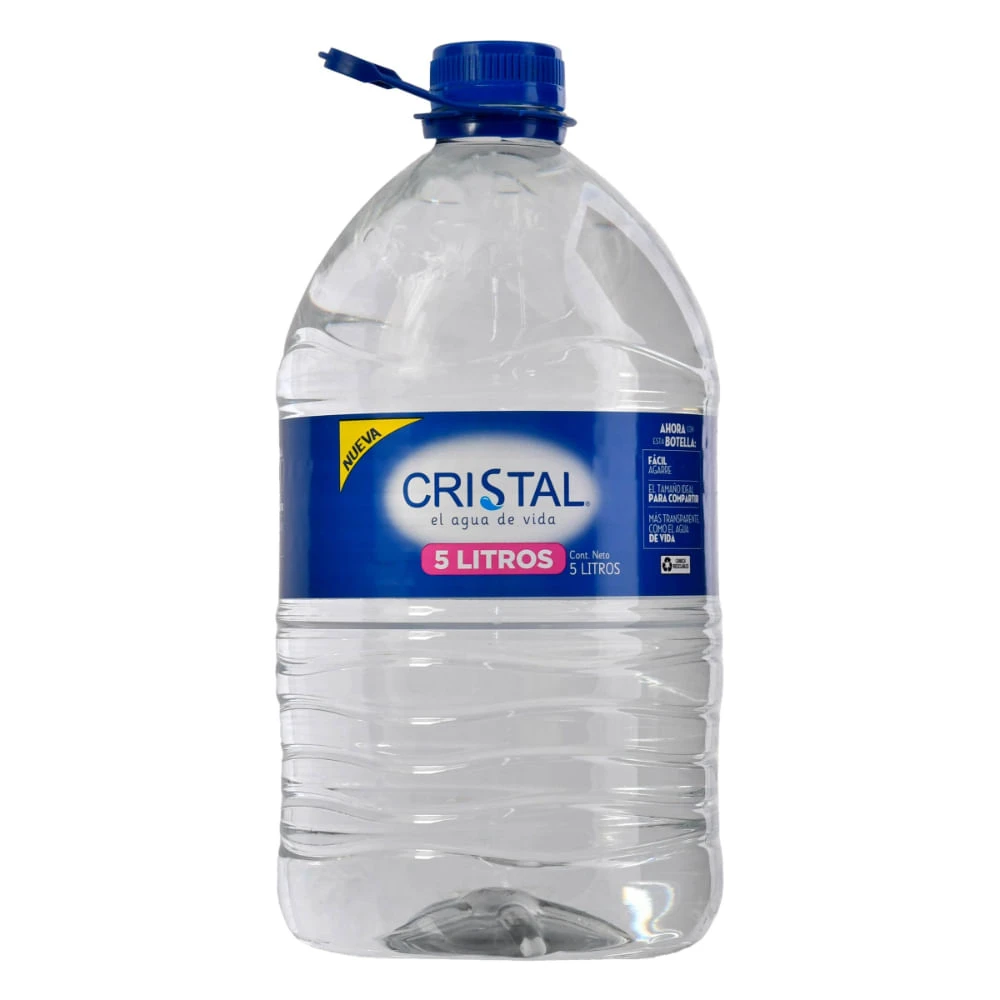 AGUA CRISTAL GARRAFA  X 5 LT