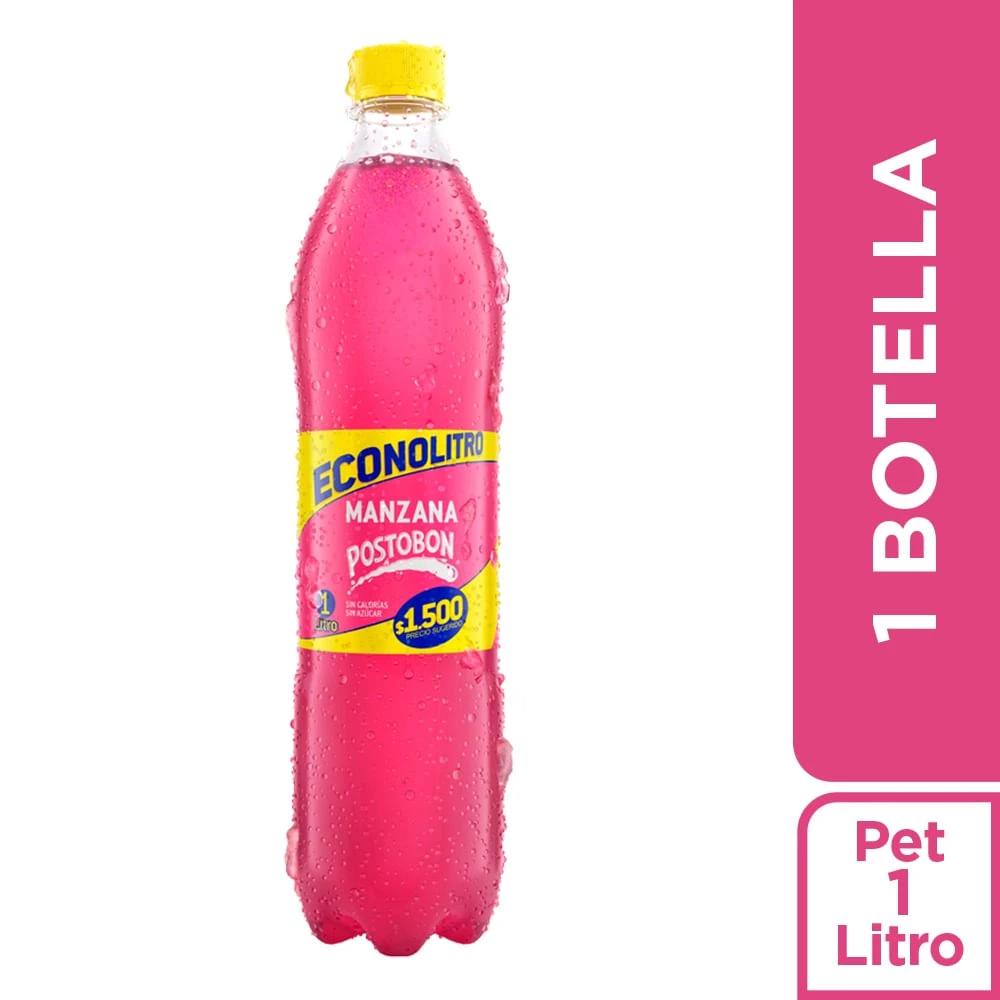 MANZANA POSTOBON X 1 LT