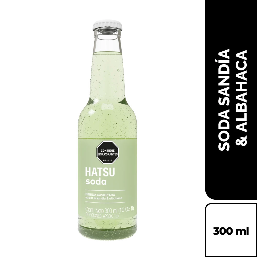 HATSU SODA SAN/ALBAH BOTELLA 300