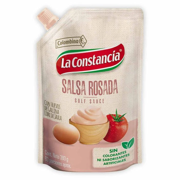 SALSA LA CONSTANCIA ROSADA 380