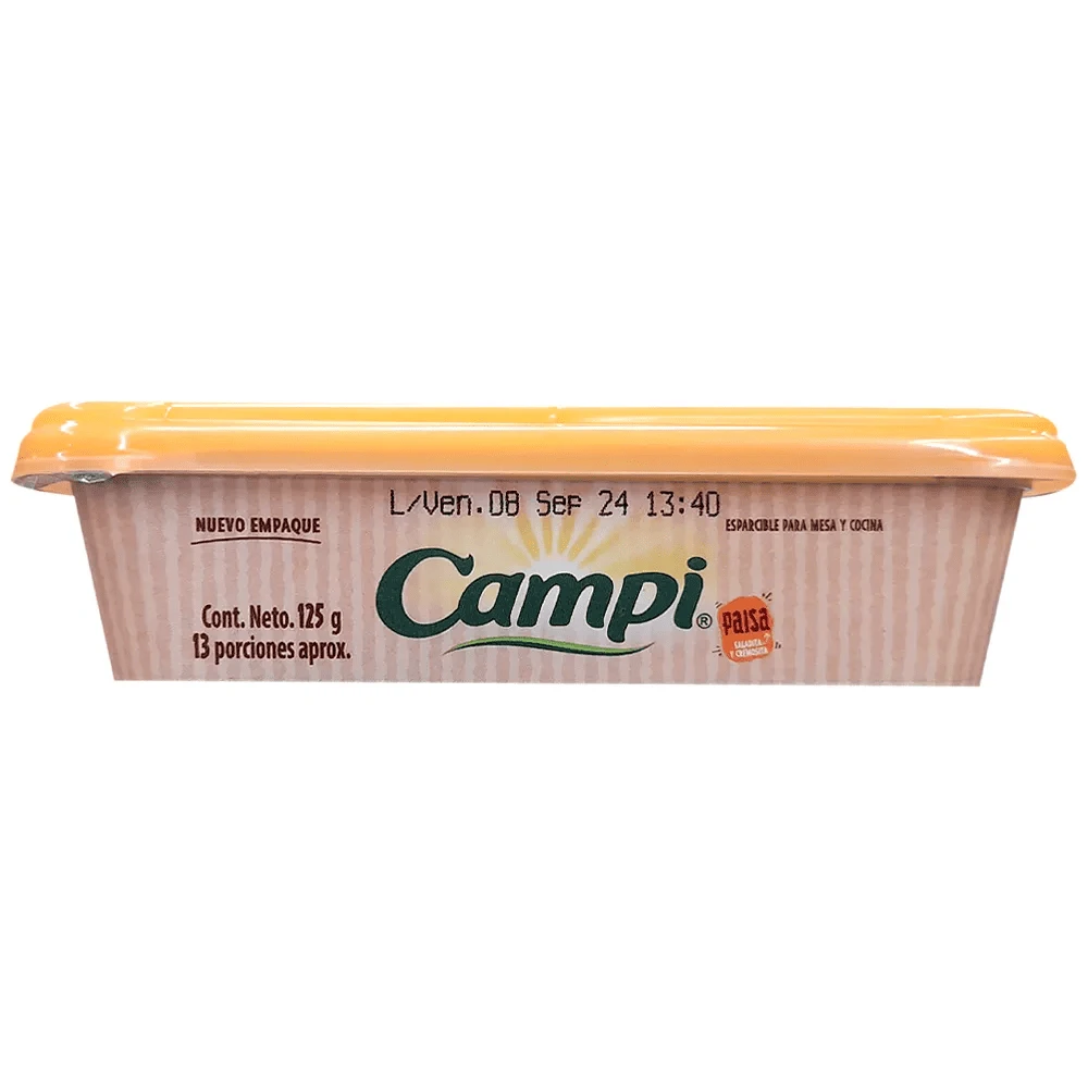 MARGARINA CAMPI PAISA X 125 GR