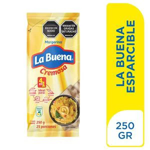 MARGARINA LA BUENA CREMOSA X 250 GR