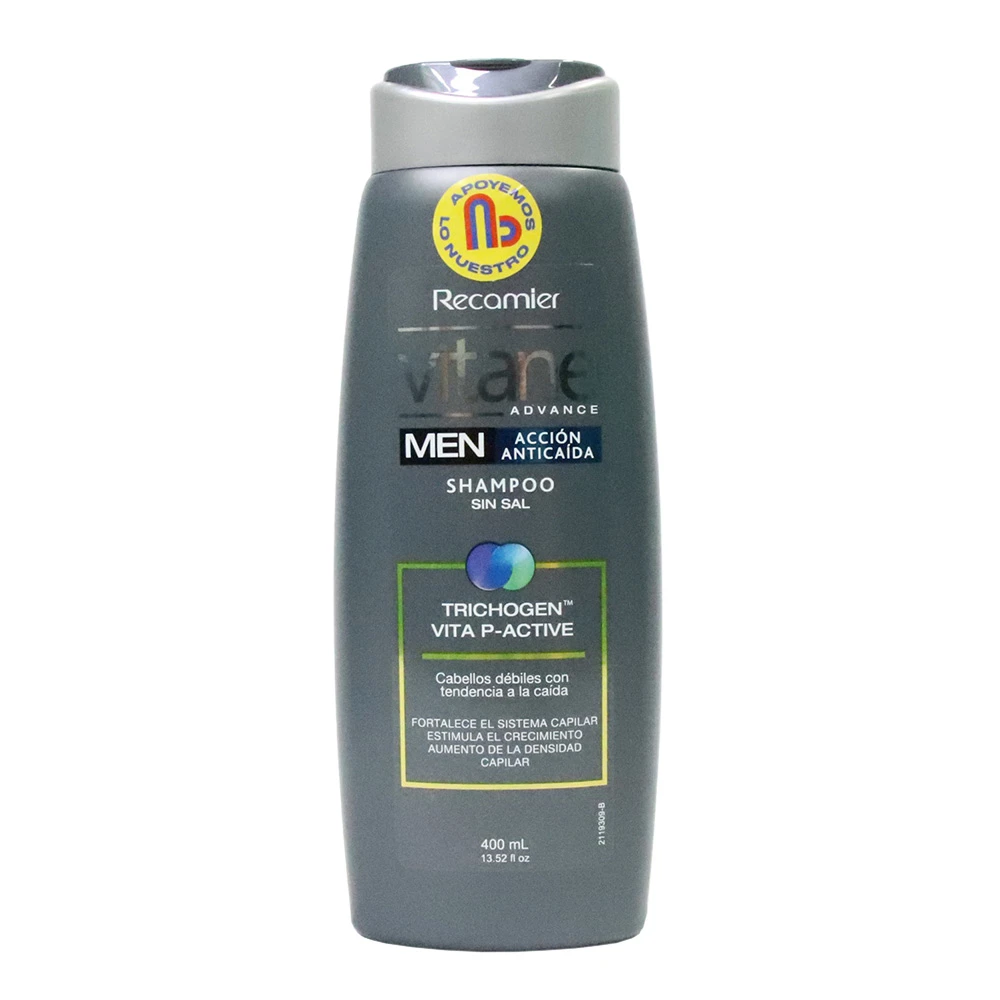 SHAMPOO VITANE HOMBRE CONTROL CAIDA X 400 ML