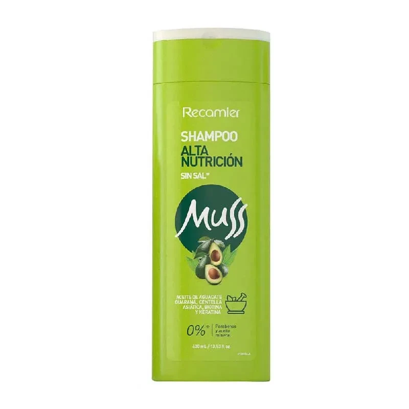 SHAMPOO MUSS NUTRICION X 400 ML