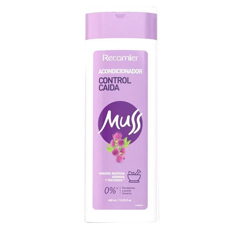 ACONDICIONADOR MUSS CONTROL CAIDA X 400 ML