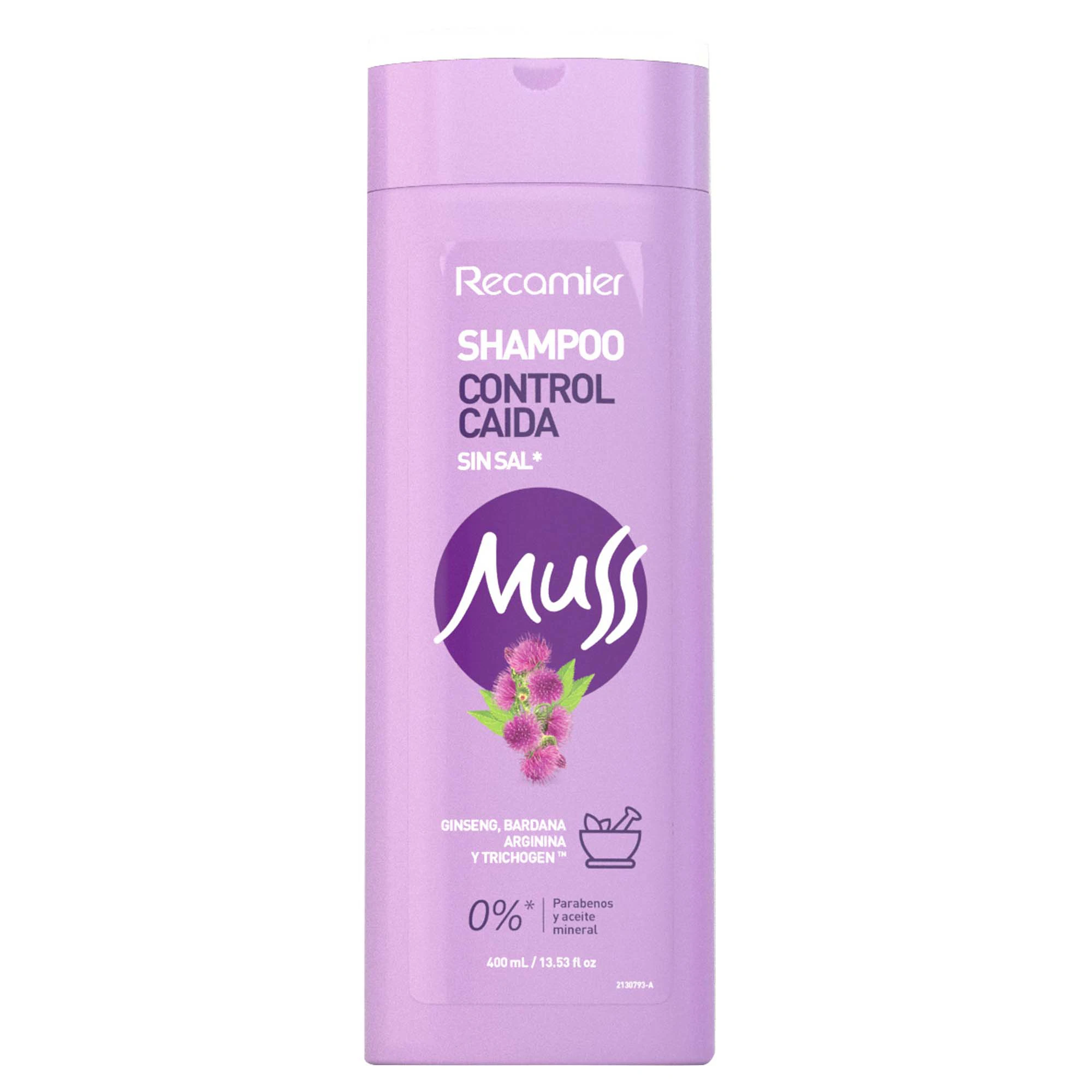 SHAMPOO MUSS CONTROL CAIDA X 400 ML