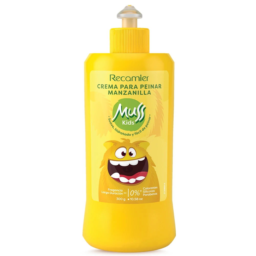 CREMA PEINAR MUSS KIDS MANZANILLA X 400 ML