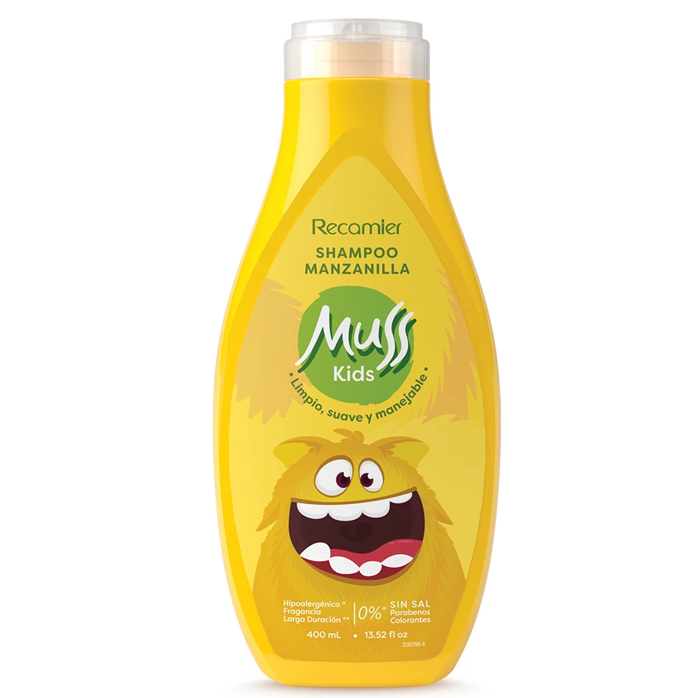 SHAMPOO MUSS KIDS MANZANILLA X 400 ML