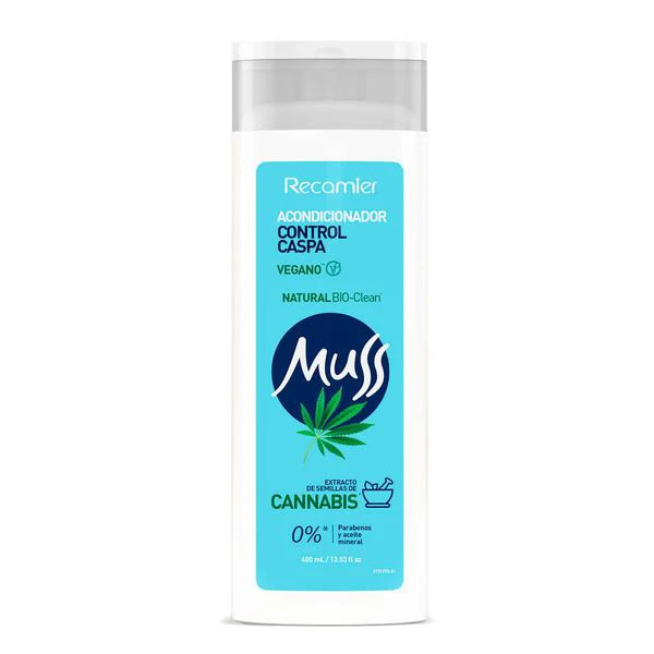 MUSS ACONDICIONADOR CONTROL Y CASPA X 400 ML