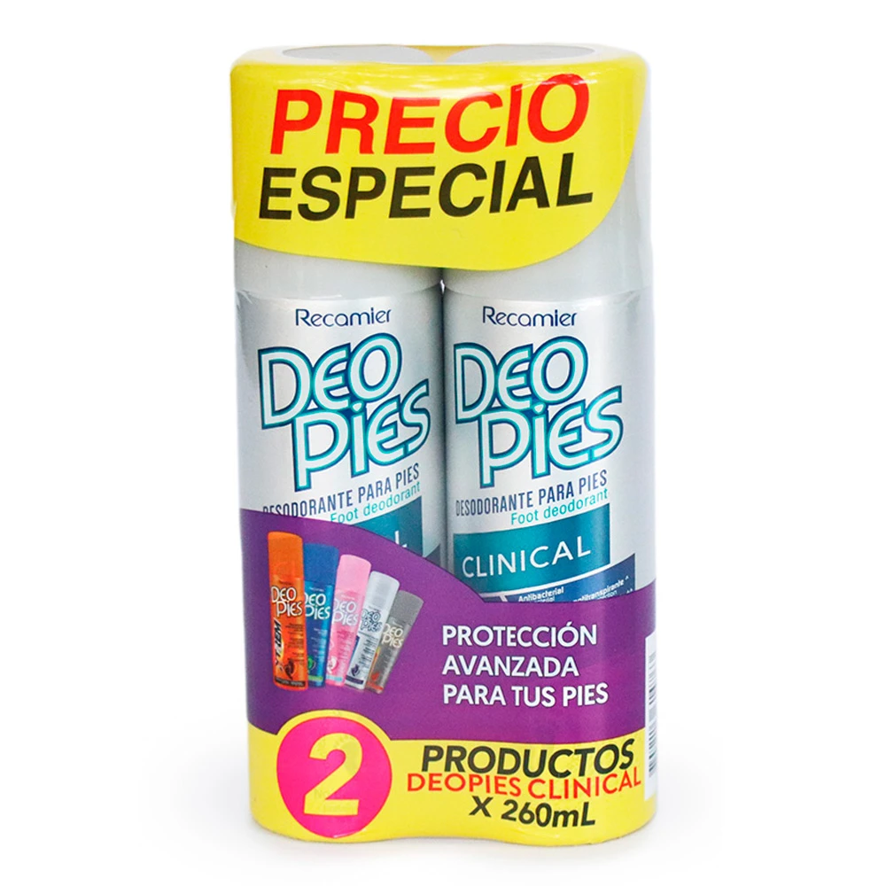 DEOPIES CLINICAL SPRAY X 260 ML X 2 UNDS