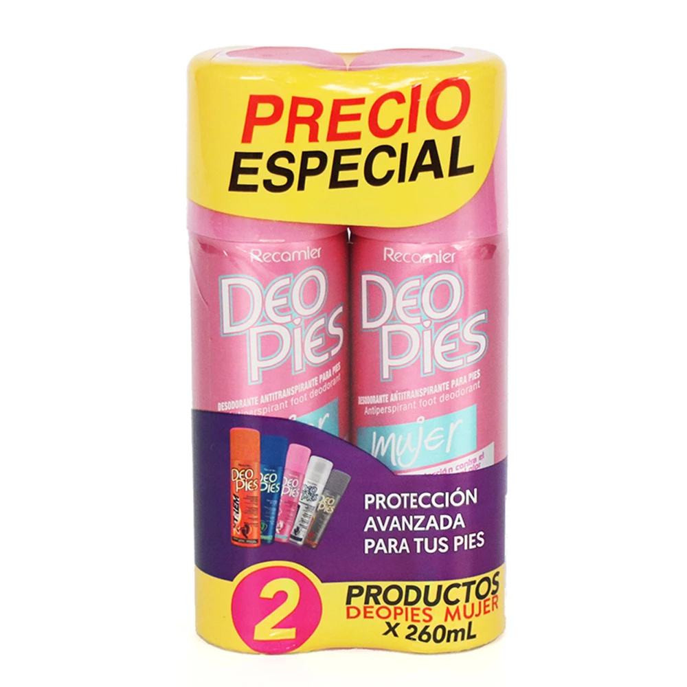 DEOPIES SPRAY MUJER 260 X 2 UNDS