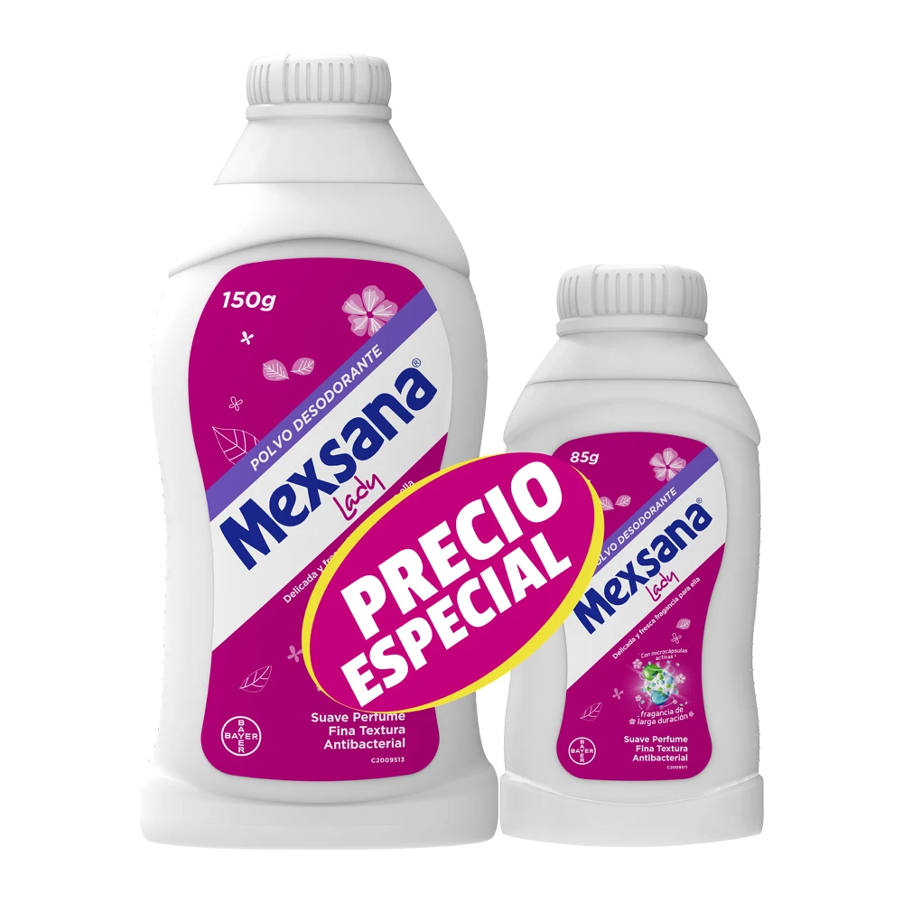TALCO MEXSANA LADY 150 + X 30 GR