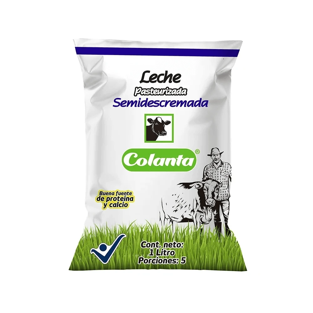 LECHE COLANTA SEMIDESCREMADA BOL X 1000 ML REFRIGERADA