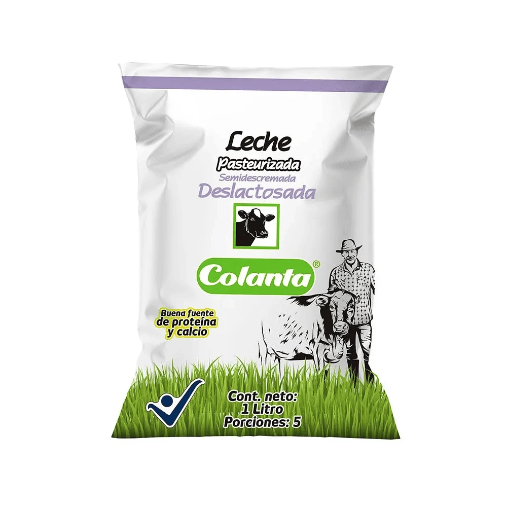 LECHE COLANTA DESLACTOSADA BOLSA X 1000 ML REFRIGERADA