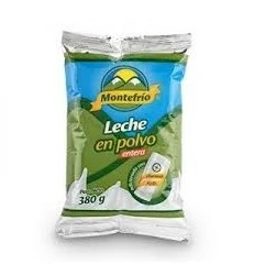 LECHE MONTEFRIO POLVO X 380 GR