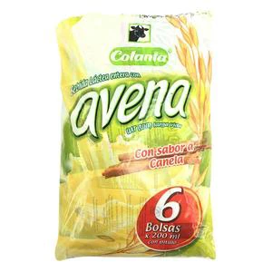 AVENA COLANTA CANELA BOLSA X 200 ML