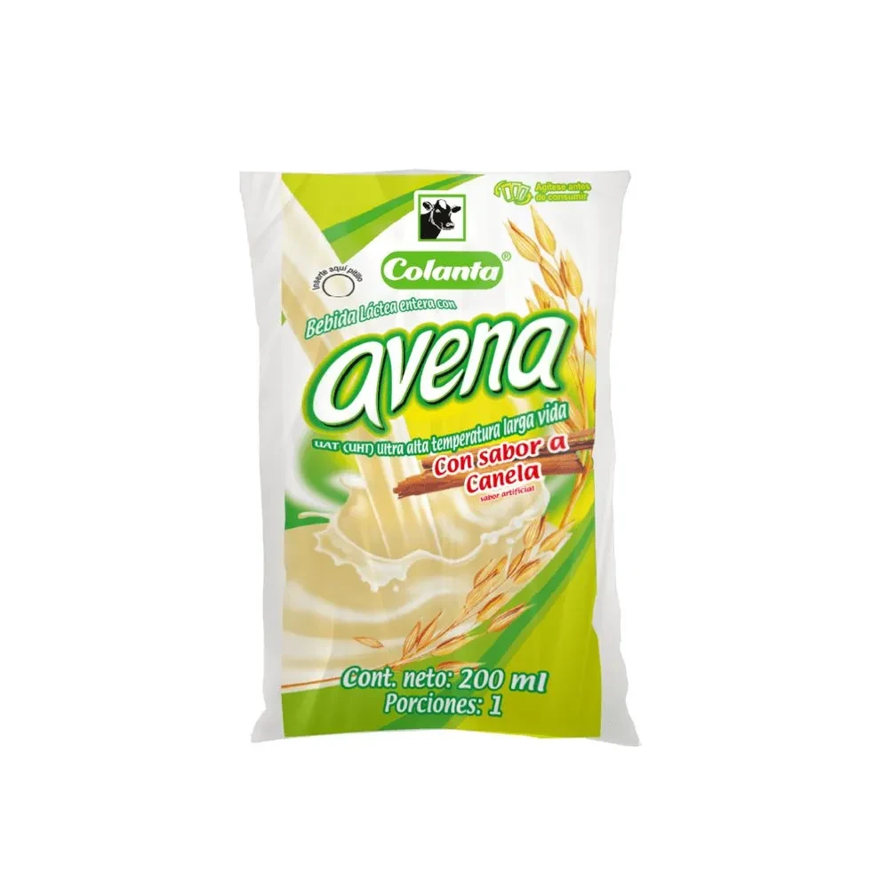 AVENA COLANTA CANELA BOLSA X 200 ML